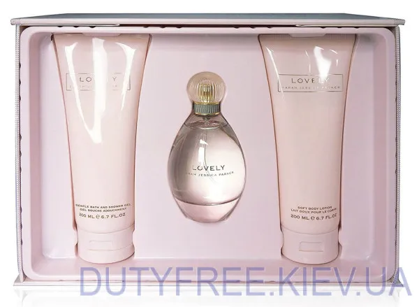 Sarah Jessica Parker Lovely Набор edp 100ml+ shgel 200ml+ blotion 200ml