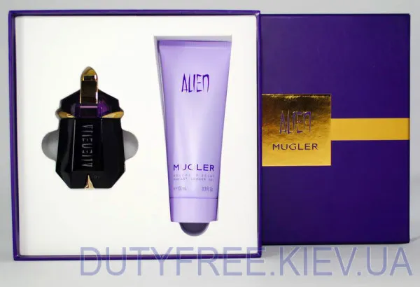 Thierry Mugler Alien Набор 30ml edp+100ml sh/gel