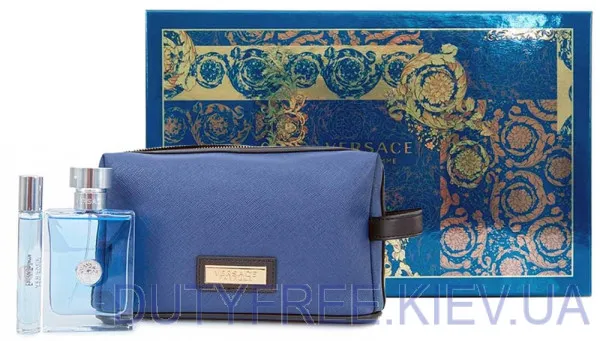 Versace Pour Homme Набор edt 100ml+edt 10ml+Сумка