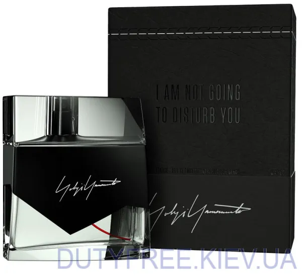 Yohji Yamamoto I'm Not Going to Disturb You Homme