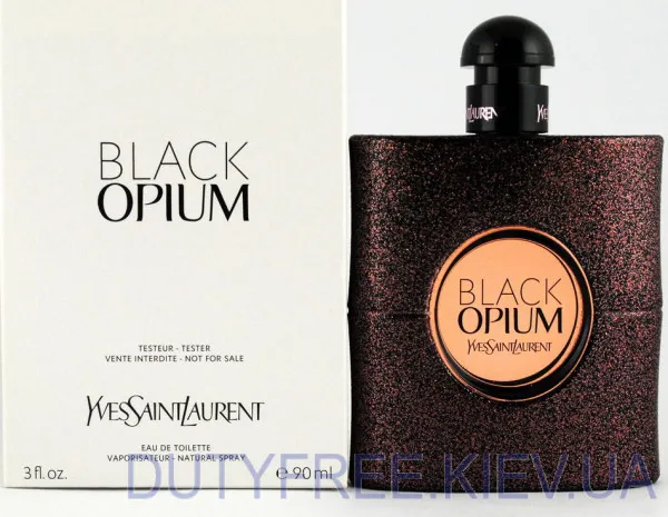 Yves Saint Laurent Black Opium Eau de Toilette Тестер