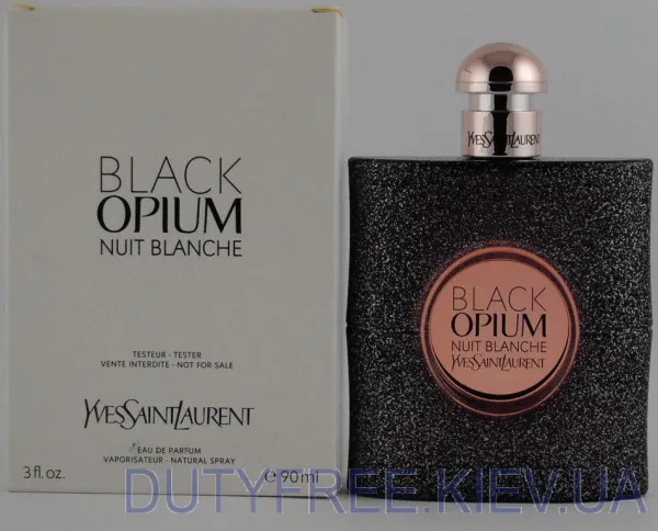 Yves Saint Laurent Black Opium Nuit Blanche Тестер