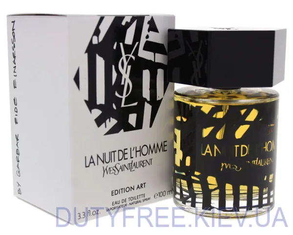 Yves Saint Laurent La Nuit De L'Homme Edition Art