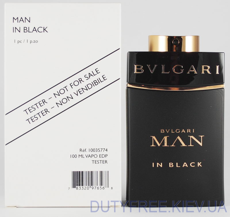 Bvlgari Man In Black Тестер