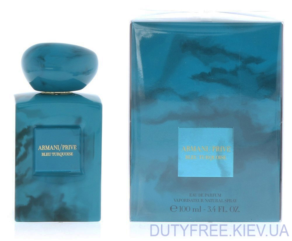 Giorgio Armani Prive Bleu Turquoise