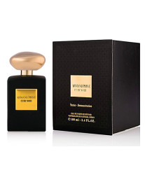 Giorgio Armani Prive Cuir Noir