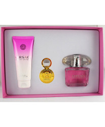 Versace Bright Crystal Набор 90ml+b/lotion 100ml+Брелок