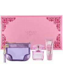 Versace Bright Crystal Absolu Набор edp 90ml+b/lotion 100ml+косметичка