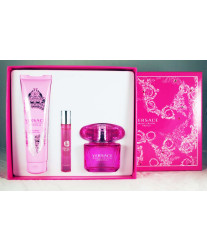 Versace Bright Crystal Absolu Набор edp 90ml+b/lotion 150ml+10ml Mini
