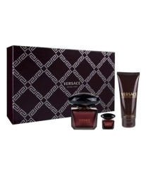 Versace Crystal Noir Eau de Parfum Набор edp 90ml+blotion 150ml+mini 10ml