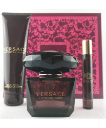 Versace Crystal Noir Eau de Toilette Набор edt 90ml+ edt 5ml+ blotion 100ml