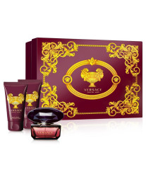 Versace Crystal Noir Eau de Toilette Набор edt 50ml+b/lotion 50ml+sh/gel 50ml