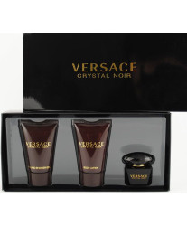 Versace Crystal Noir Eau de Toilette Набор edt 5ml+b/lotion 25ml+sh/g 25ml