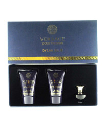 Versace Dylan Blue Pour Femme Набор edp 5ml+b/lotion 25ml+sh/g 25ml