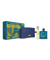 Versace Eros Набор edt 100ml+edt 10ml+косметичка