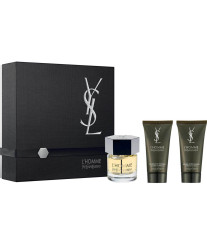 Yves Saint Laurent L`Homme Набор edt 100ml+ sh/gel 50ml+ ash/bal 50ml